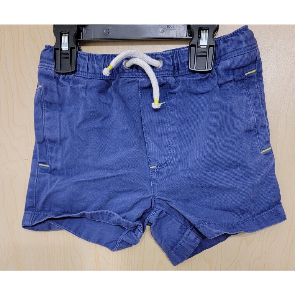 Boys MINI BODEN CASUAL SHORTS Dark Gray ELASTIC WAIST Drawstring SIZE 4Y